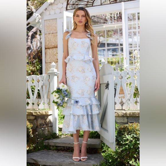 V. CHAPMAN The Violet Dress - Picture 2 of 16